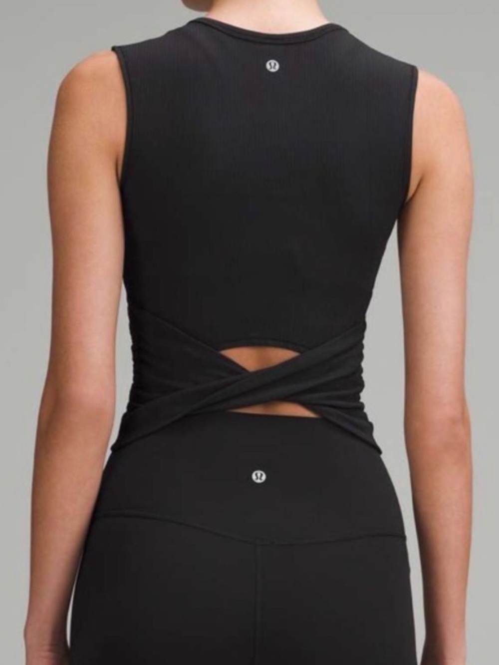 Lululemon “all it takes” back-twist tank